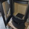 Aanbieding zwarte Lotus Prio 7 houtkachel met Zijruiten en Bakoven - Afbeelding 4