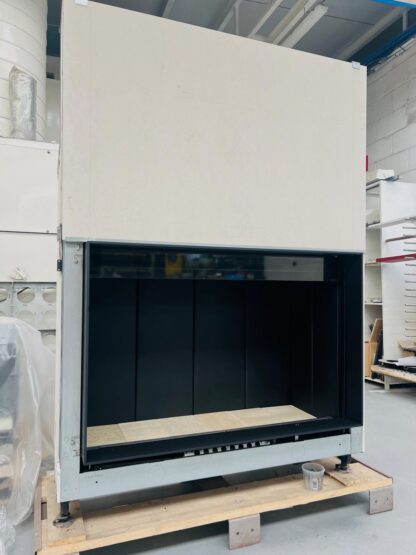 Inbouwhaard van M-Design met Liftdeur en Vonkenscherm - Afbeelding 2