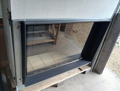 Inbouwhaard van M-Design met Liftdeur en Vonkenscherm - Afbeelding 4