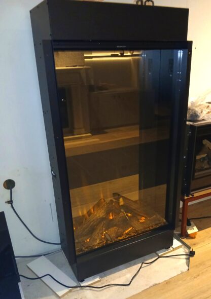 Eyecatcher hoge elektrische New Forest 1200 Tall van British Fires - Afbeelding 2