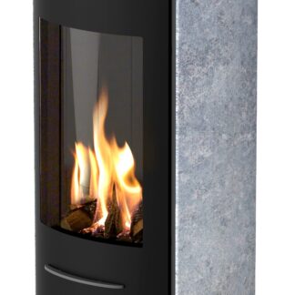 Lotus gaskachel type Gasline 20 met speksteen op propaan
