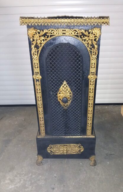 Antieke Art Nouveau kachel uit eind 19e eeuw - Afbeelding 12