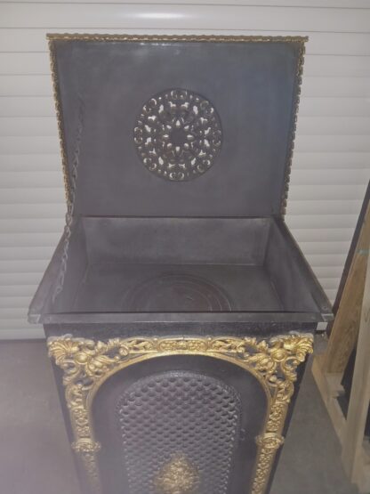 Antieke Art Nouveau kachel uit eind 19e eeuw - Afbeelding 5