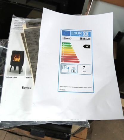 Aanbieding Dovre Sense 200 in de zwarte emaille uitvoering - Afbeelding 8