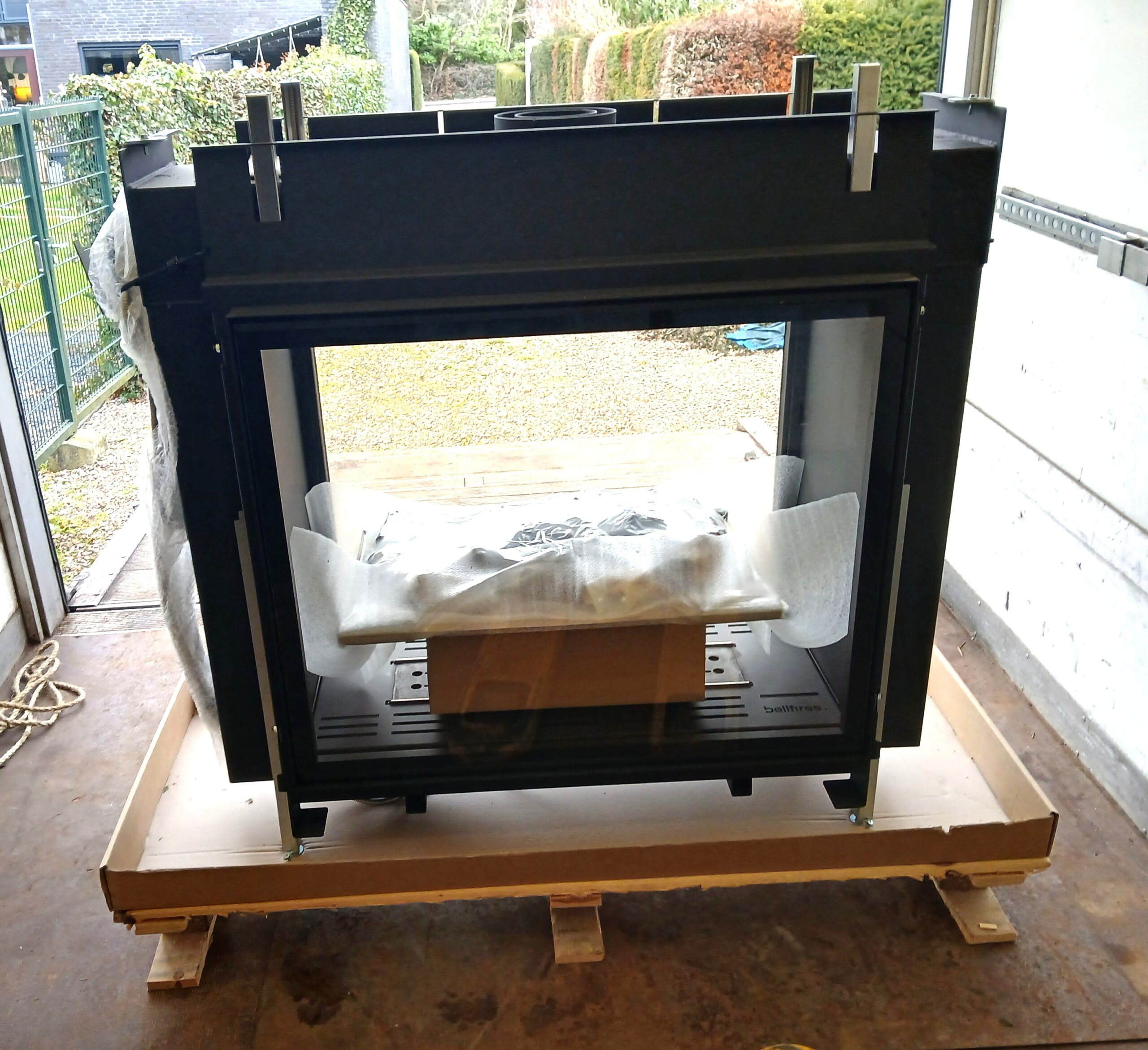 SALE Doorkijkhaard / Tunnelhaard van Bellfires type Derby Large Tunnel 3 - Afbeelding 2