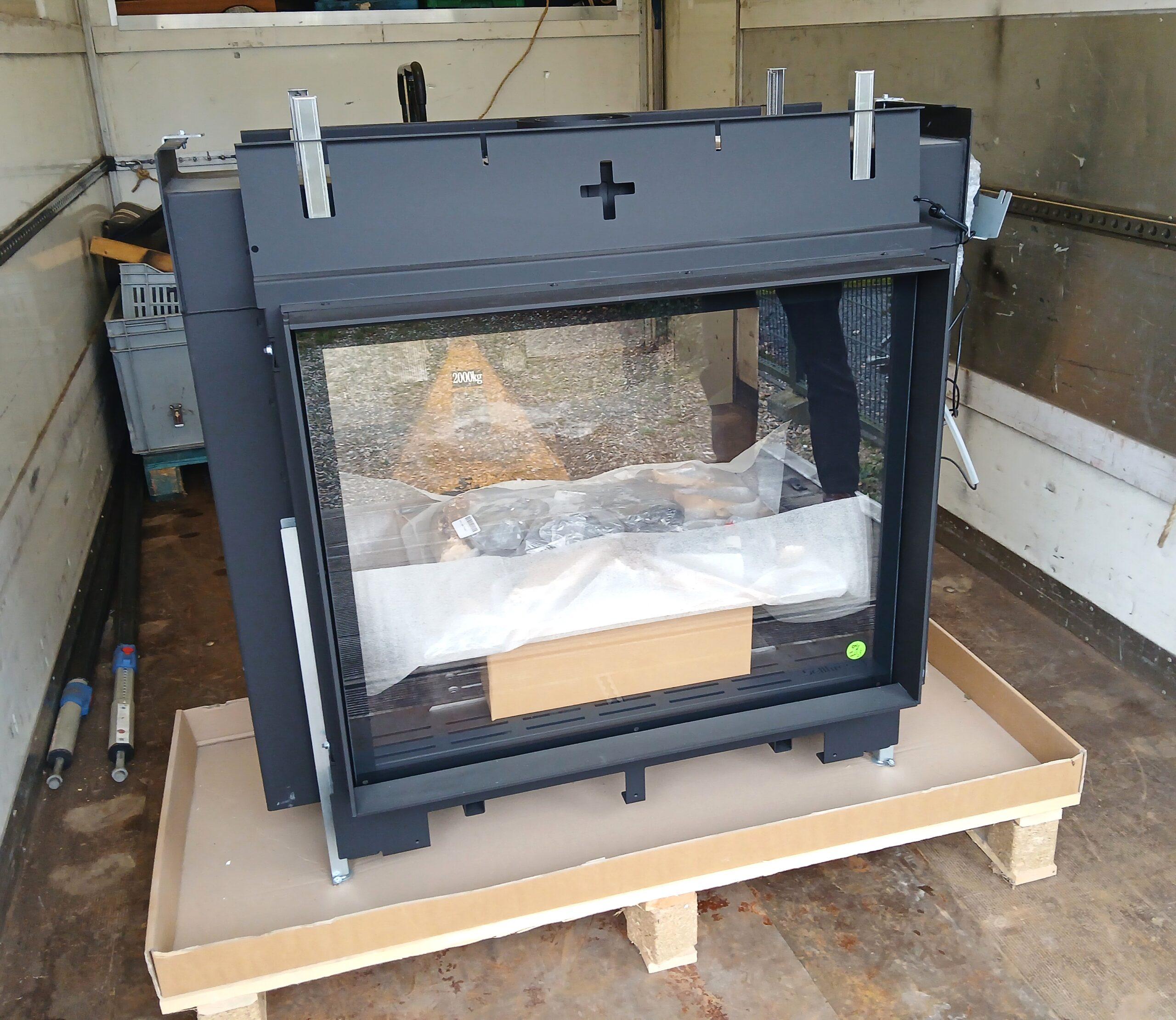 SALE Doorkijkhaard / Tunnelhaard van Bellfires type Derby Large Tunnel 3 - Afbeelding 6