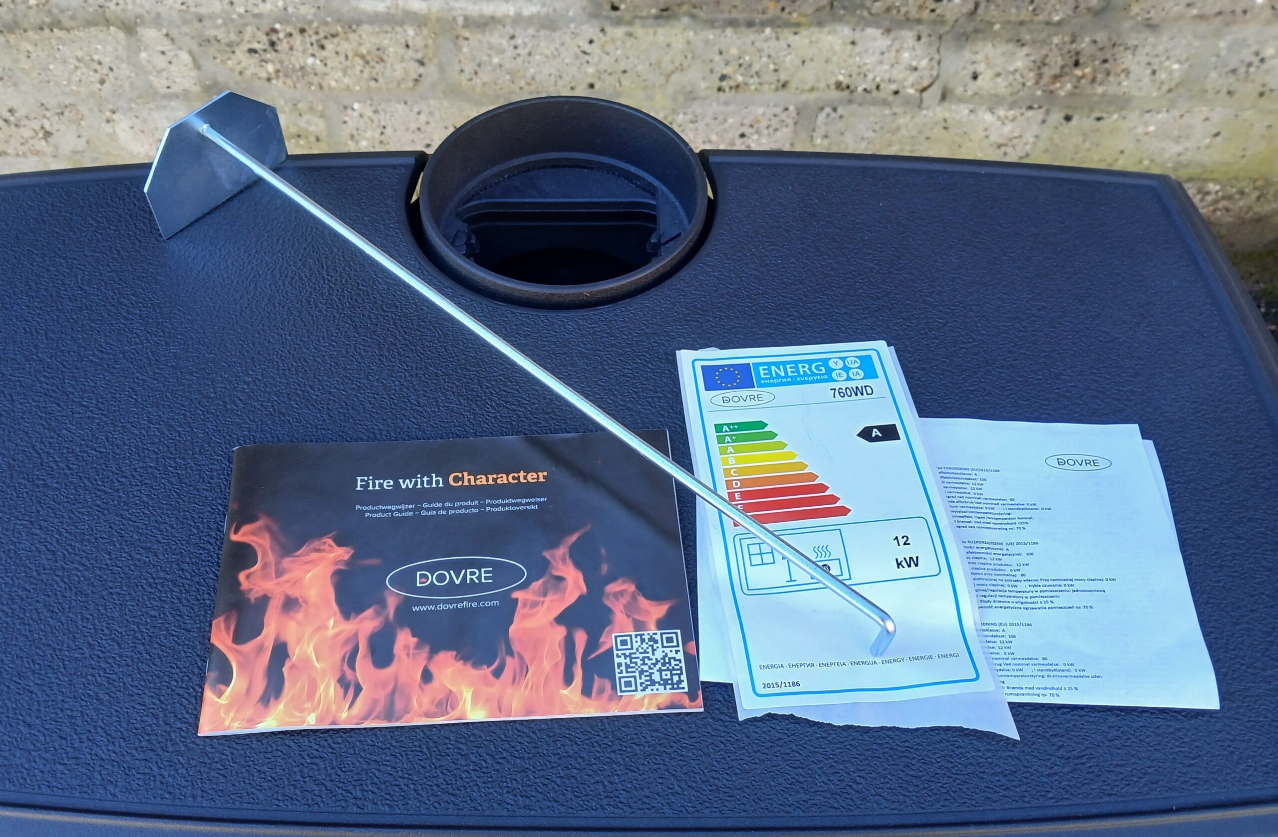 Aanbieding grote klassieke Houtkachel van Dovre model 760WD - Afbeelding 11