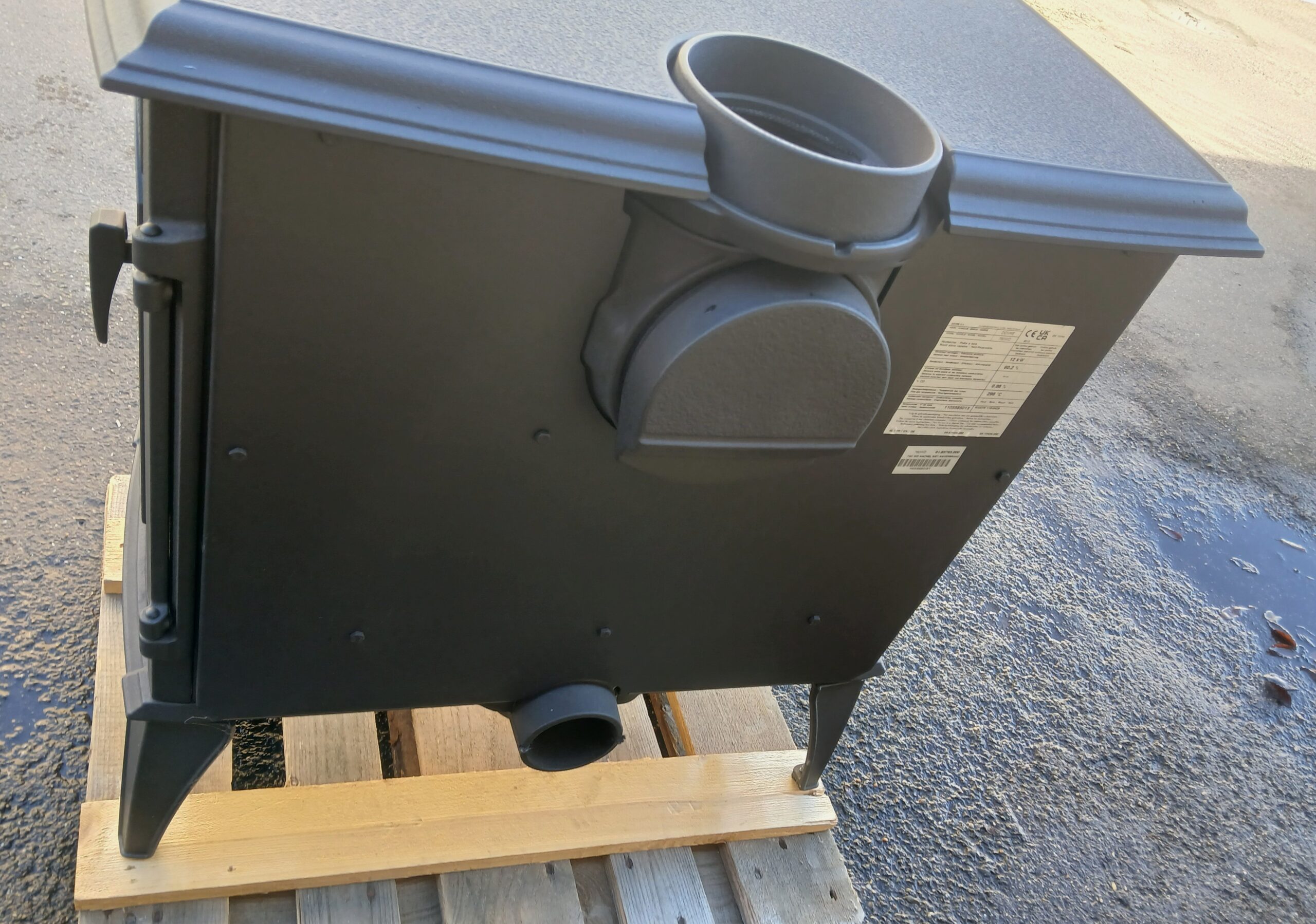 Aanbieding grote klassieke Houtkachel van Dovre model 760WD - Afbeelding 9