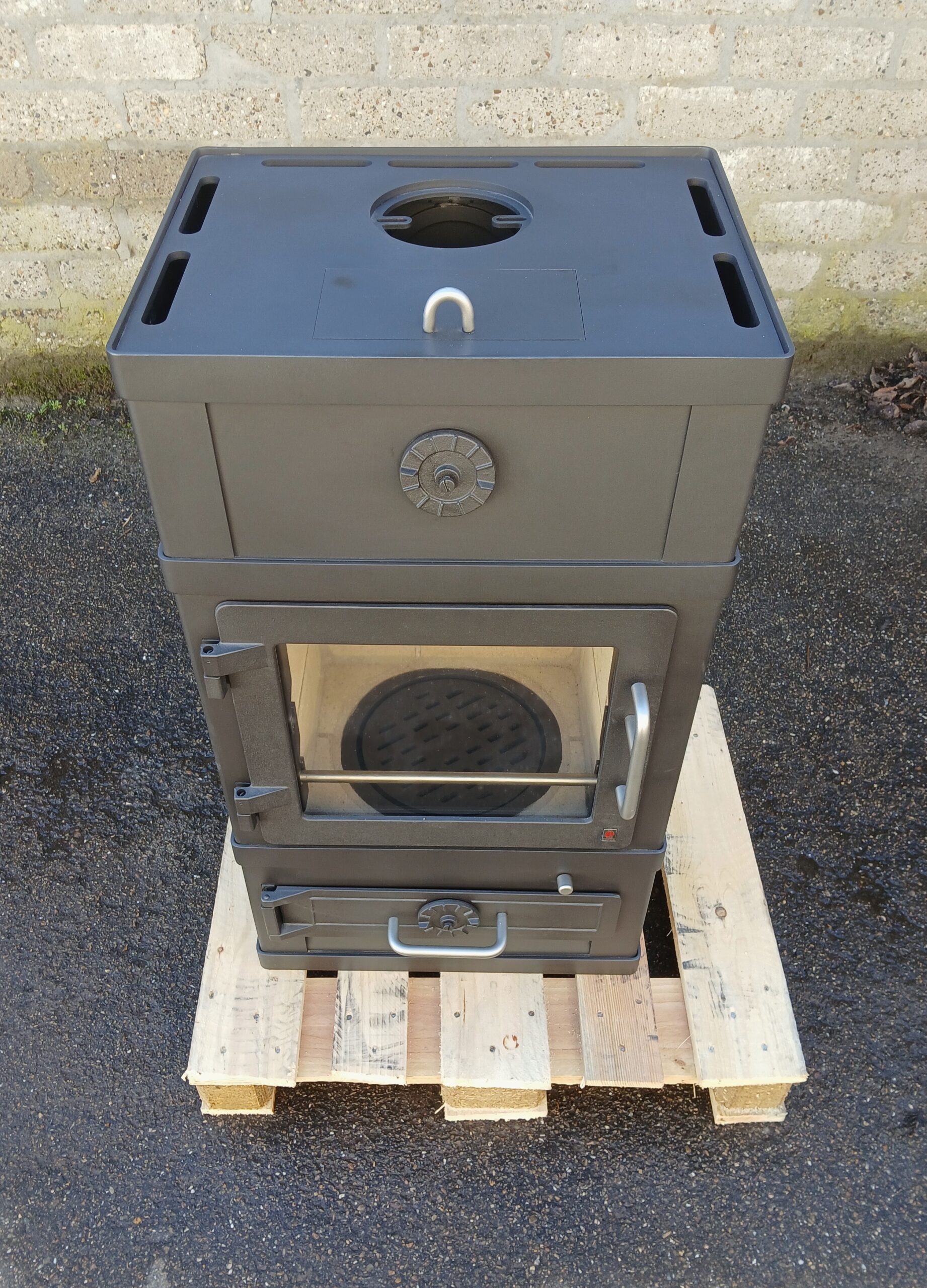 Robuuste Deense Houtkachel van Lotus model 2060 - Afbeelding 3