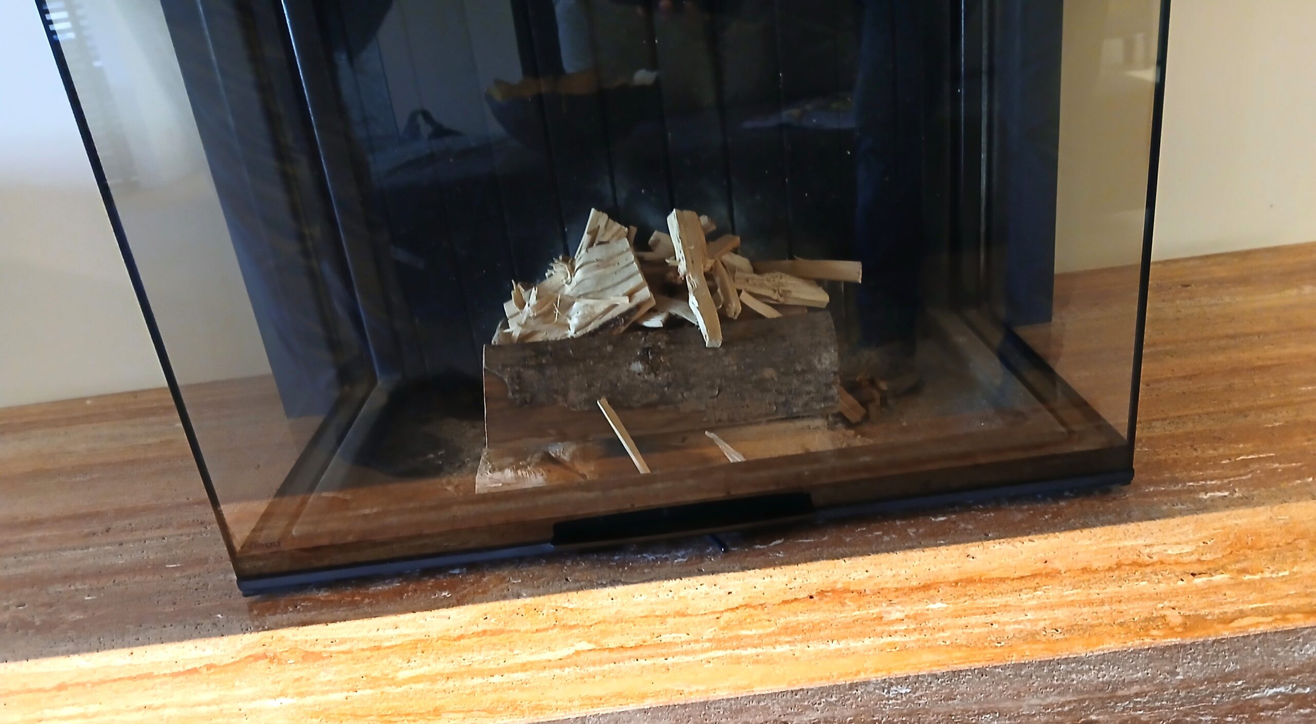 Topper 3-zijdige Zwitserse inbouw houthaard type RIII van Rüegg - Afbeelding 5