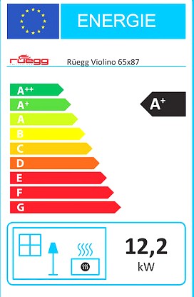 Superaktie inbouwhaard Violino 65x87 met Liftdeur van Zwitsers topmerk Rüegg - Afbeelding 5