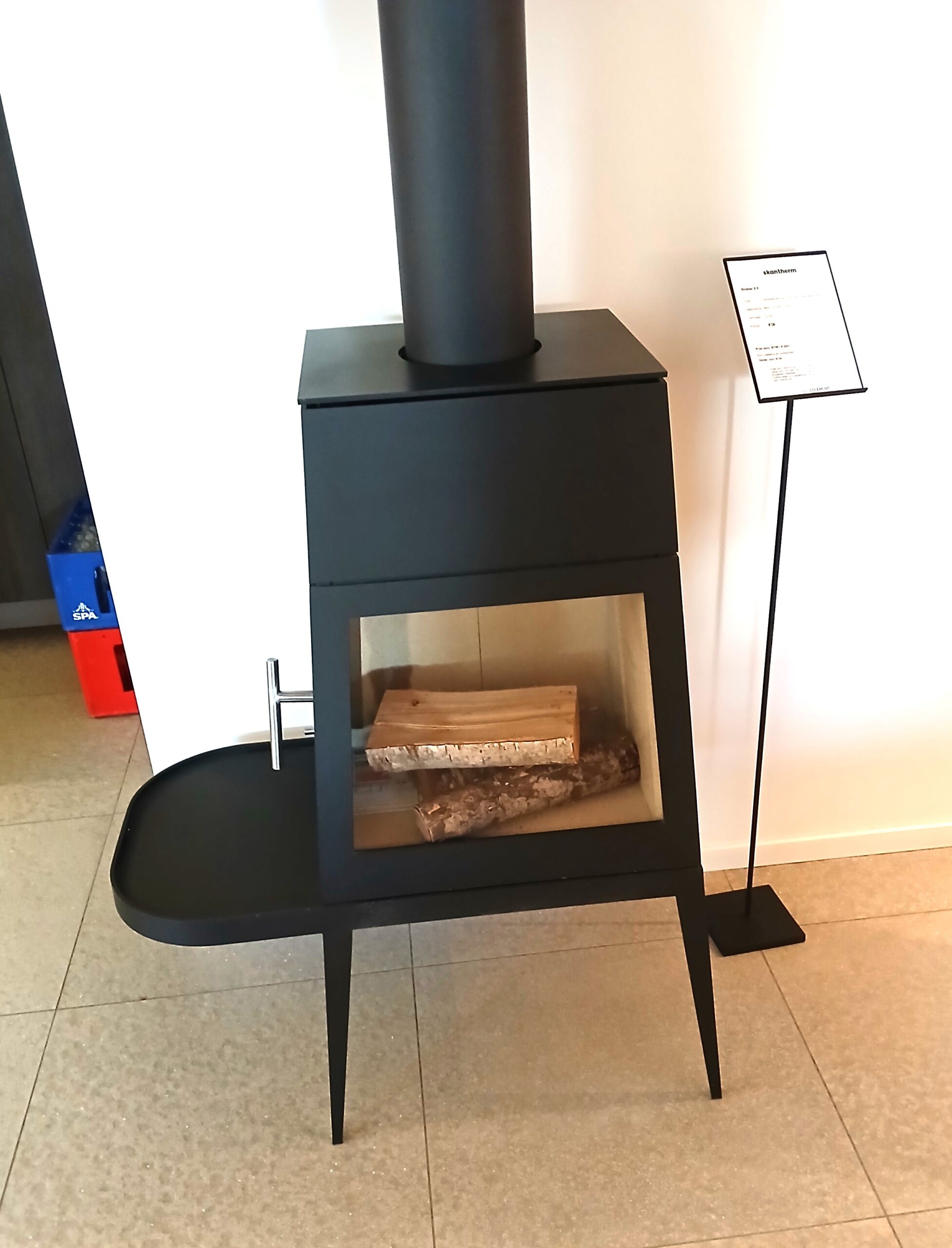 Design Houtkachel Shaker 2.0 van topmerk Skantherm - Afbeelding 2