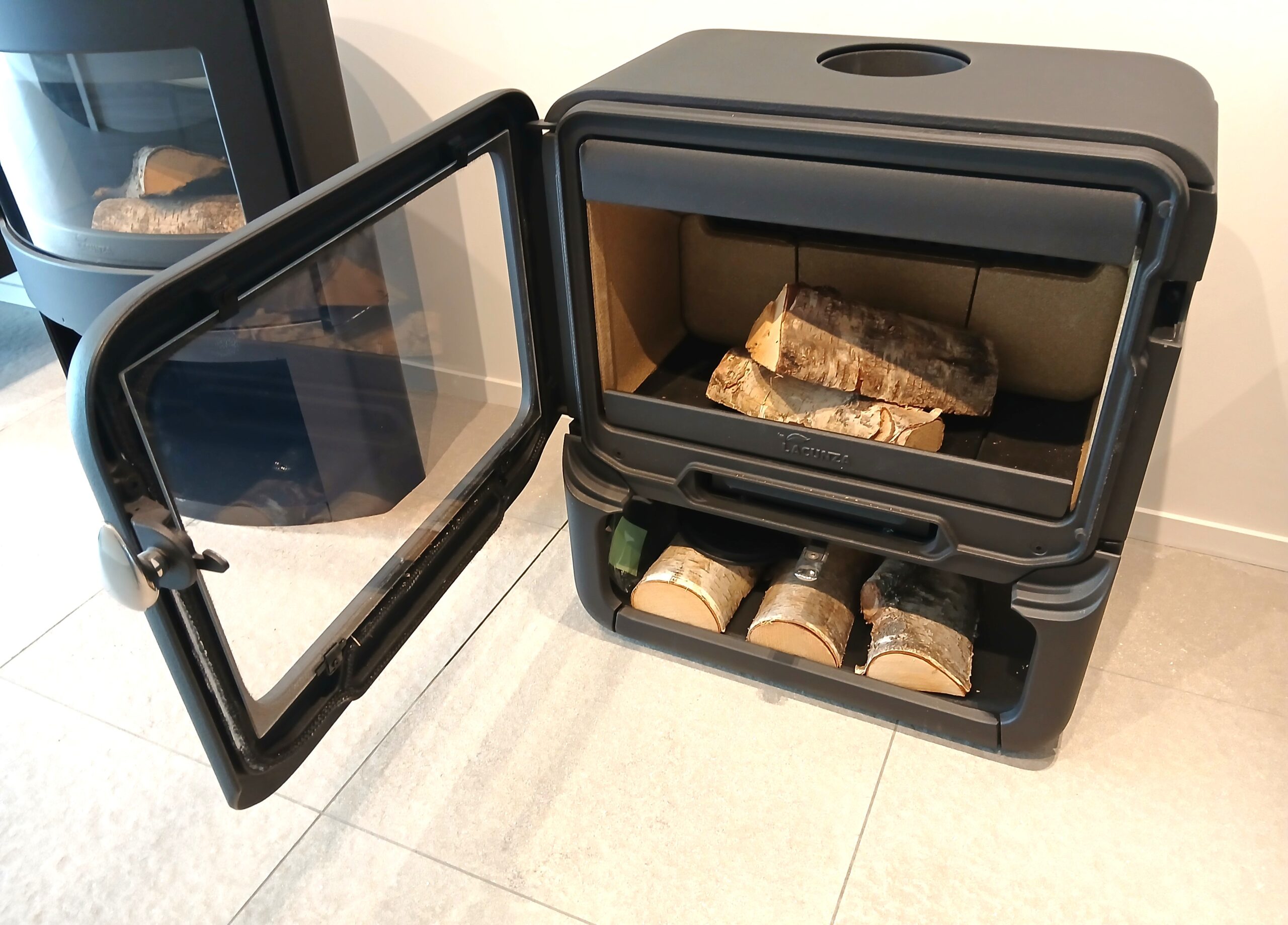 Superdeal Gietijzeren Houtkachel van Lacunza model Stelar 93 - Afbeelding 4